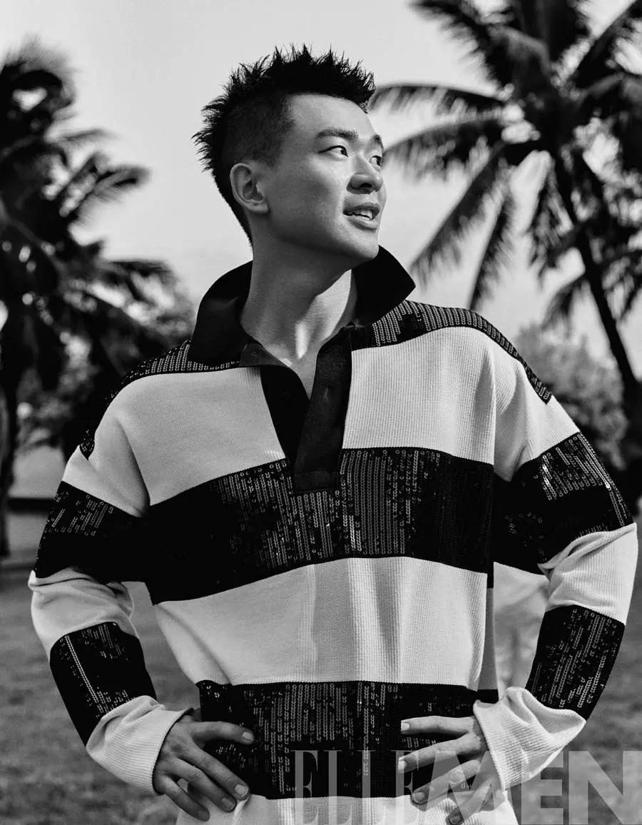 Zheng Siwei & Wang Chang @ ELLEMEN China August 2023