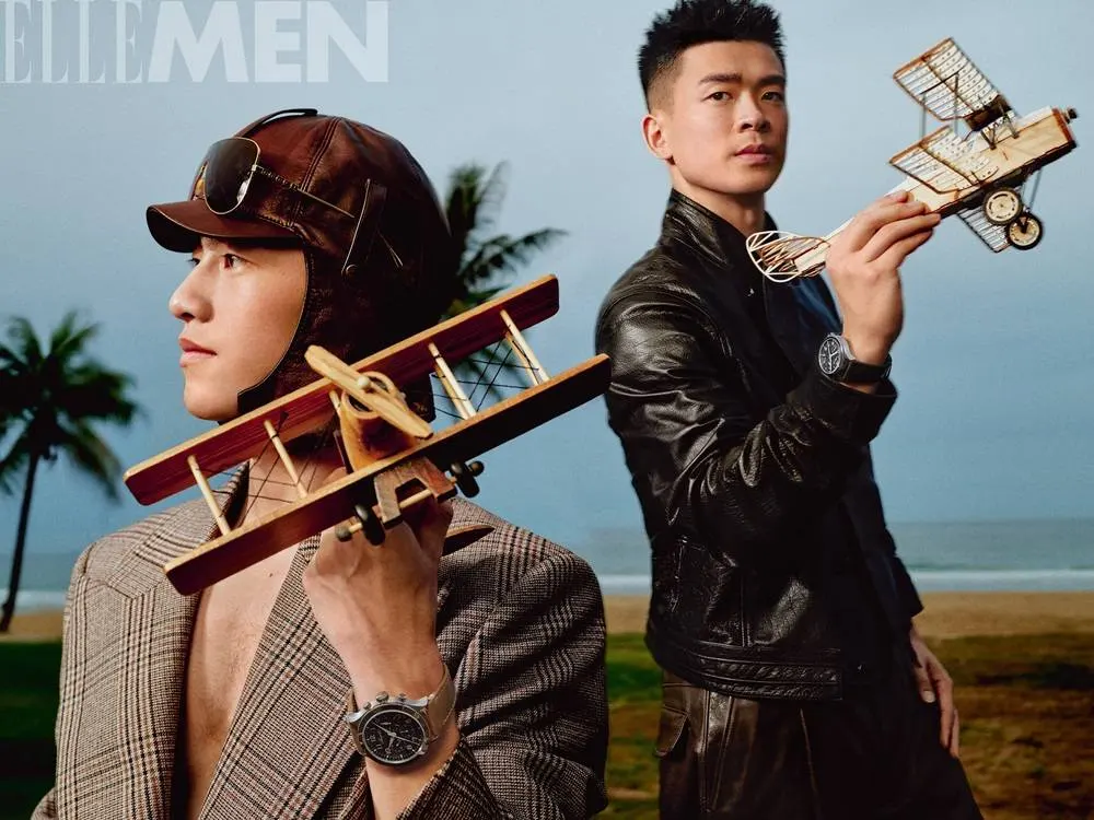 Zheng Siwei & Wang Chang @ ELLEMEN China August 2023