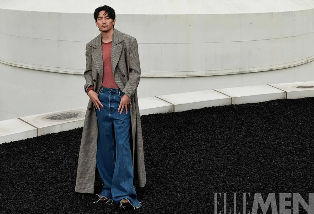 Zhang Zhen @ ELLEMEN China August 2023