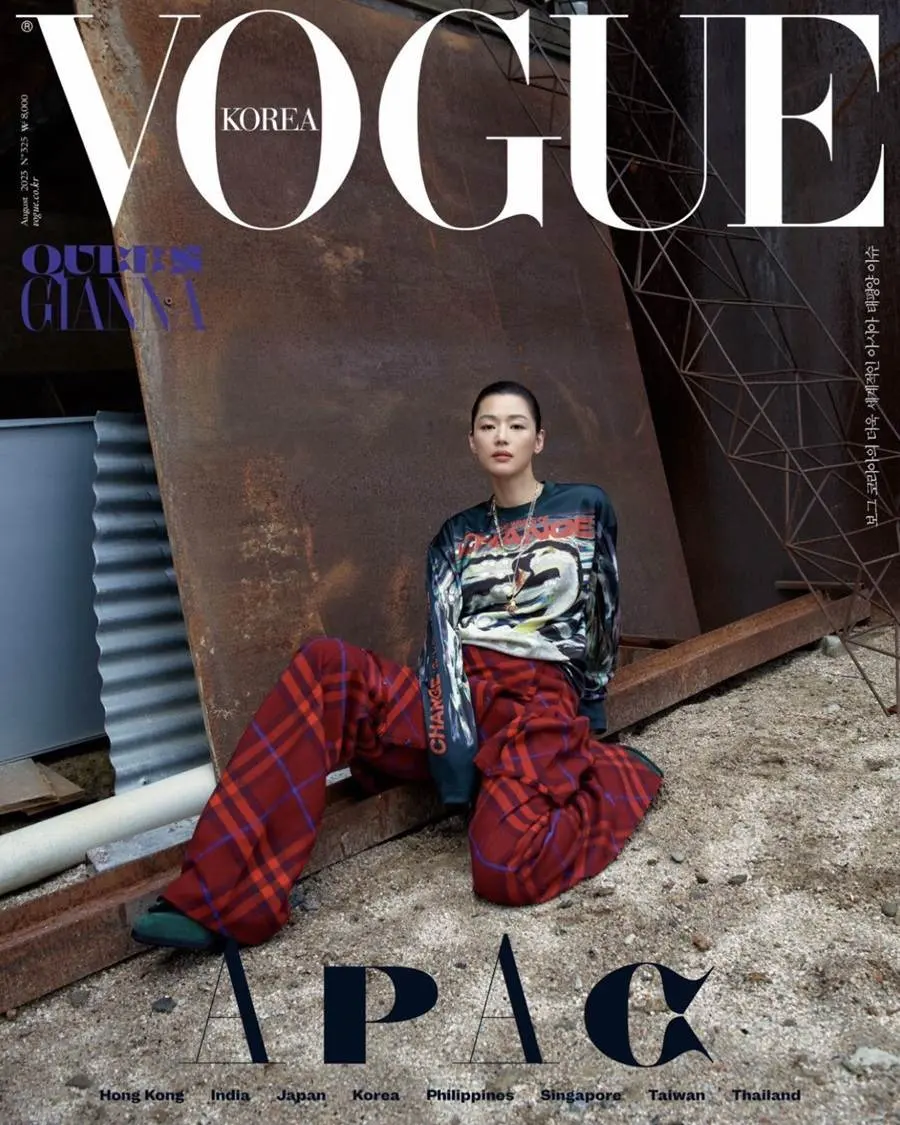 Gianna Jun @ VOGUE Korea August 2023