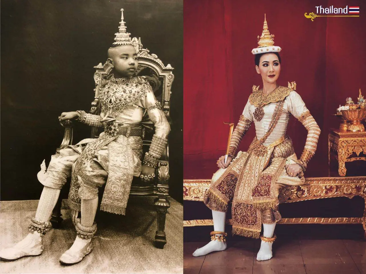 🇹🇭 THAILAND | Siyatra Song Krueng ✦ Thai Dance: I-Nao literary, and The costume of the Sokan ceremony.