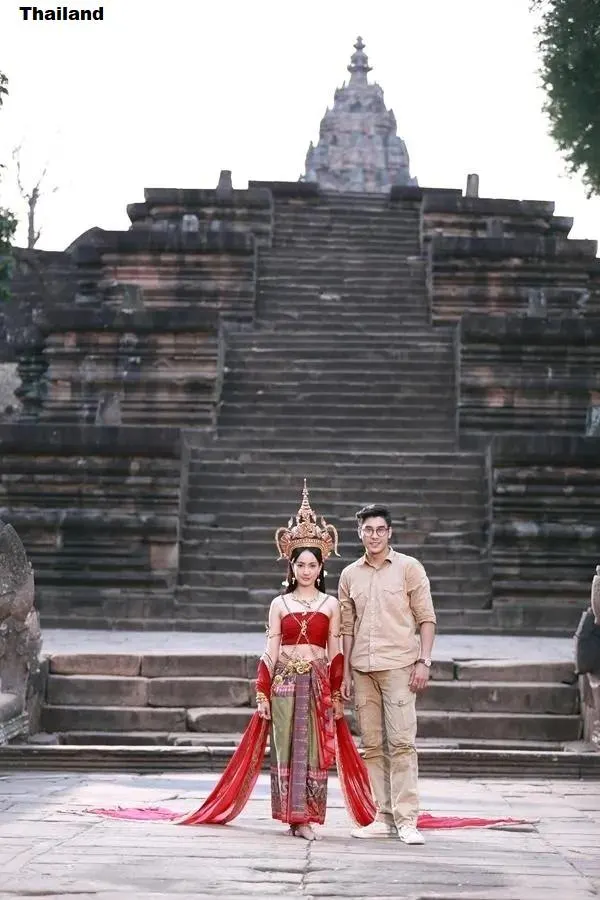 Taew Natapohn in Thai Apsara Costume 🇹🇭