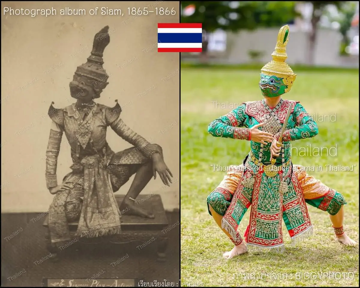 🇹🇭THAILAND: Khon, masked dance drama in Thailand.