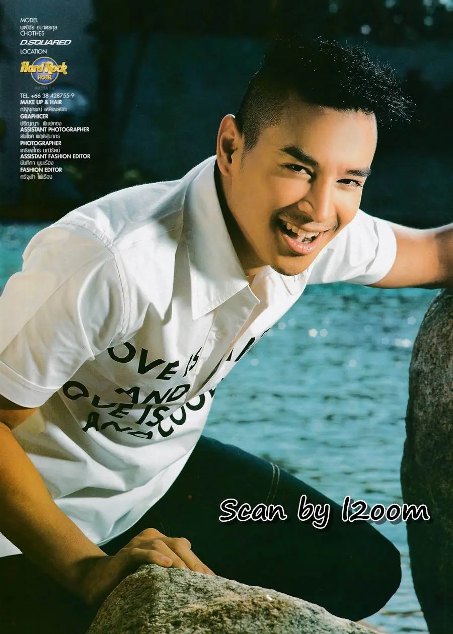 (วันวาน) กอล์ฟ พุฒิชัย @ BOSS vol.11 no.120 April 2002