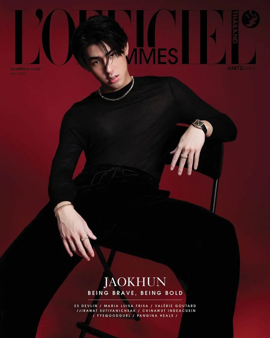 เจ้าขุน-จักรภัทร @ L'Officiel Hommes Thailand July 2023