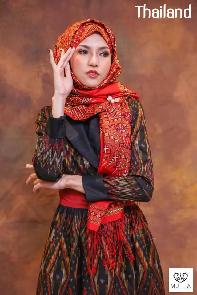 Muslim Dress with Thai Fabric 🇹🇭
