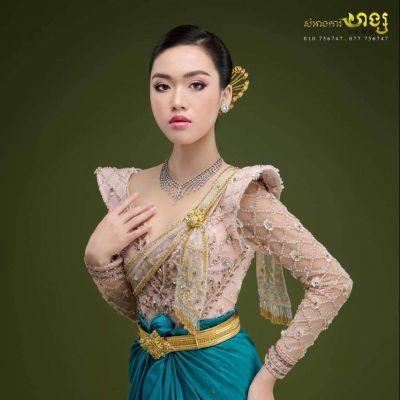 🇰🇭Cambodia national clothing. Khmer wedding costume. Khmer dress