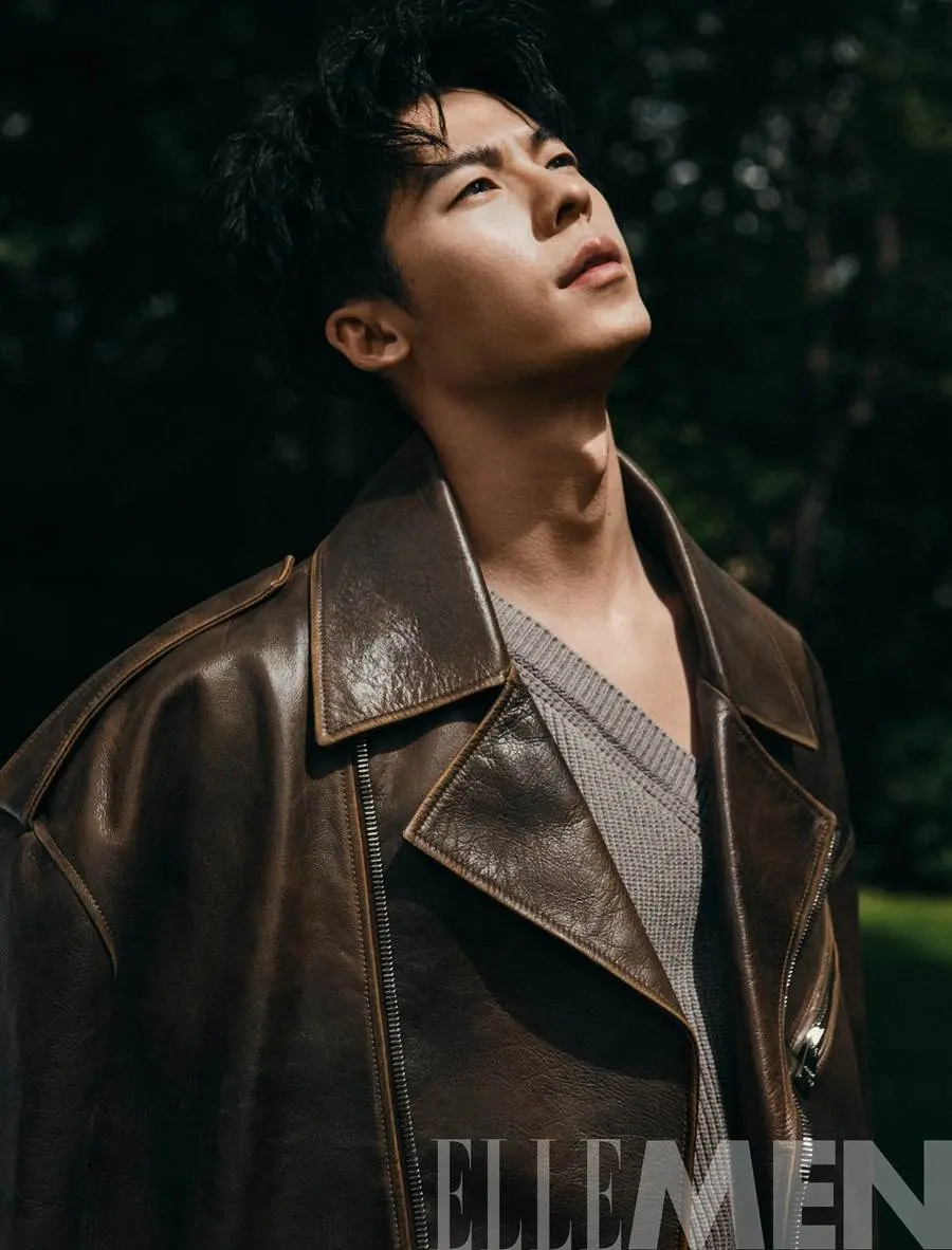 Greg Hsu @ ELLEMEN China September 2023