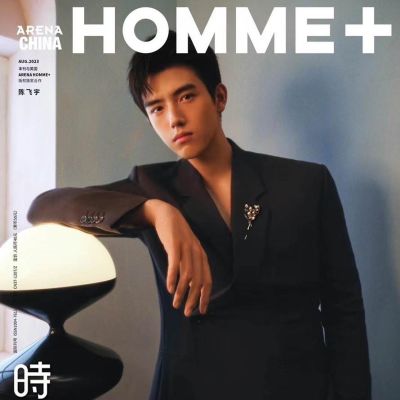 Chen Feiyu @ Arena HOMME+ China August 2023