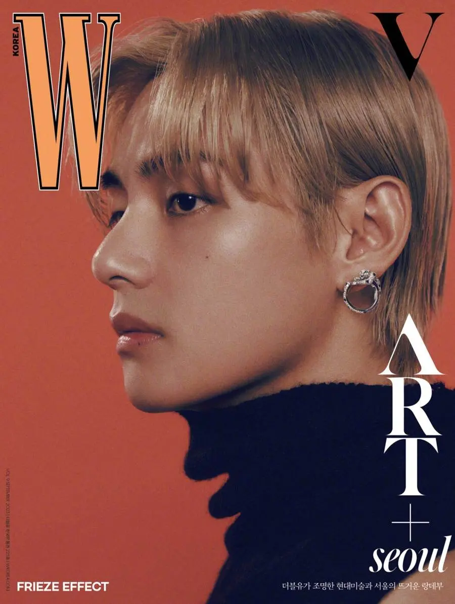 (BTS) V @ W Korea September 2023