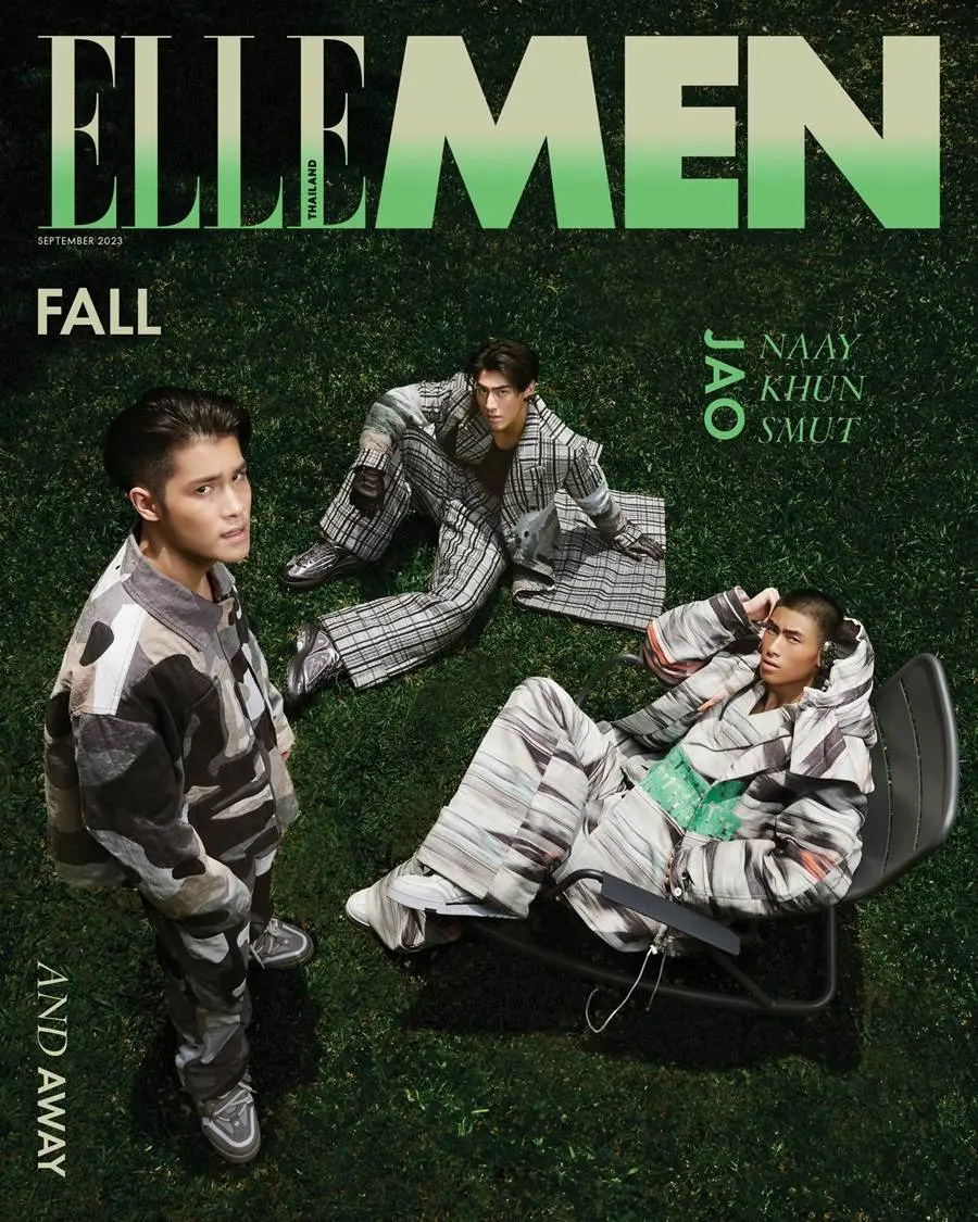 เจ้านาย-เจ้าขุน-เจ้าสมุทร @ ELLE MEN Thailand September 2023