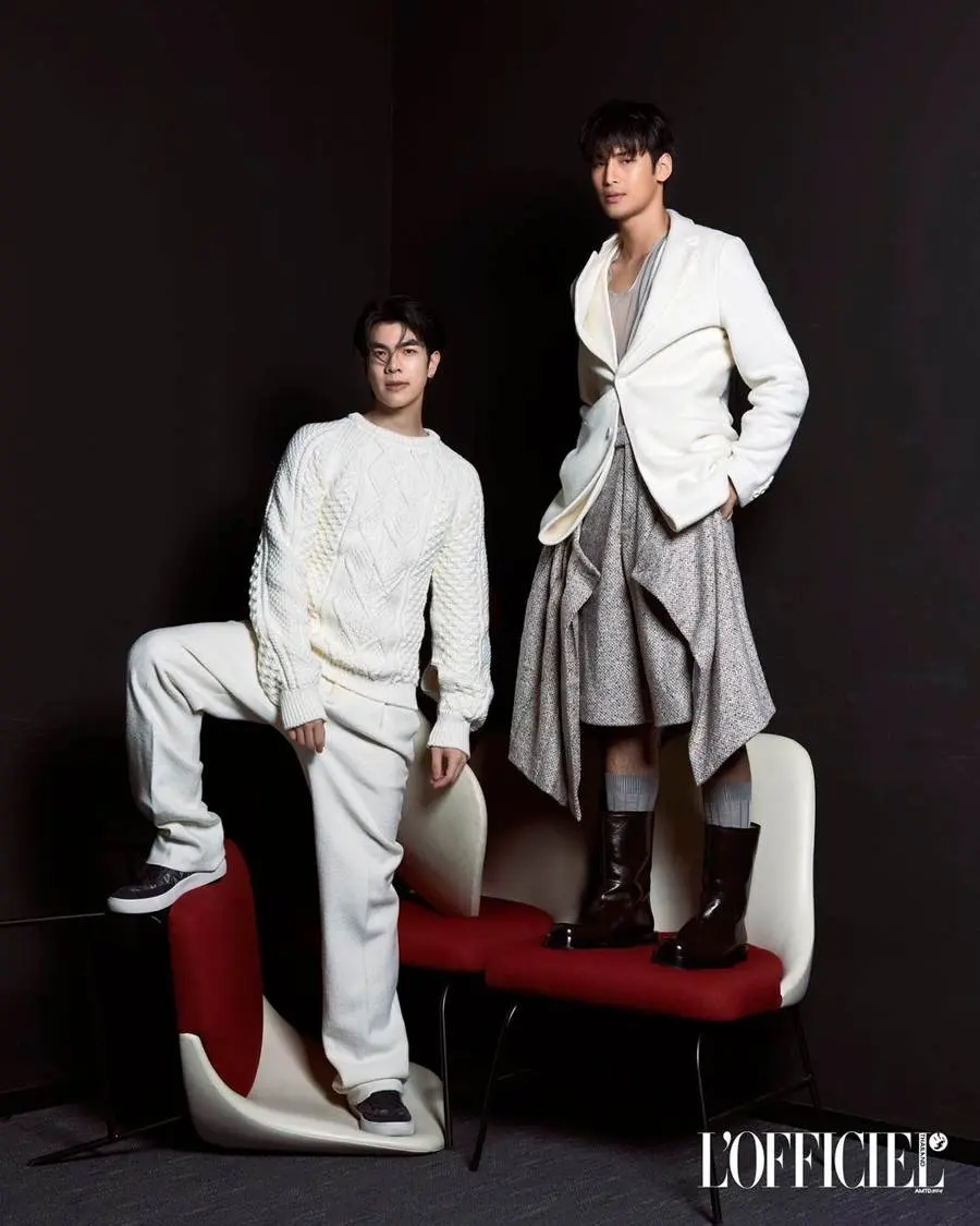 อาโป-ณัฐวิญญ์ & มาย-ภาคภูมิ @ L'Officiel Thailand September 2023