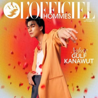 กลัฟ คณาวุฒิ @ L’Officiel Hommes Singapore September 2023