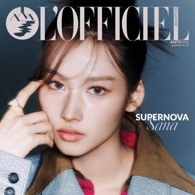 (Twice) Sana @ L’Officiel Singapore September 2023