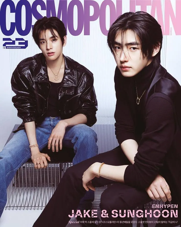 (ENHYPEN) Jake & Sunghoon @ Cosmopolitan Korea September 2023