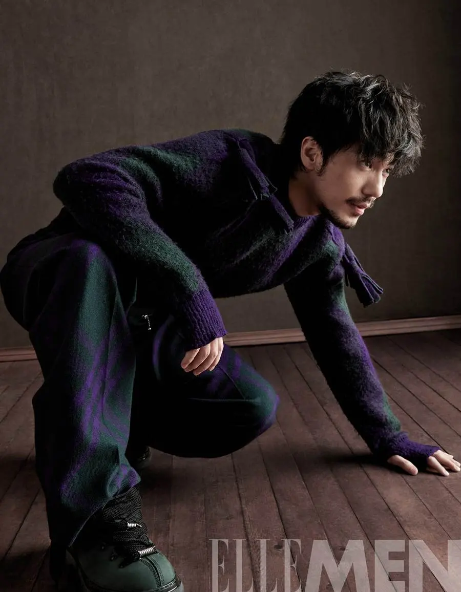 Bai Yu @ ELLEMEN China October 2023