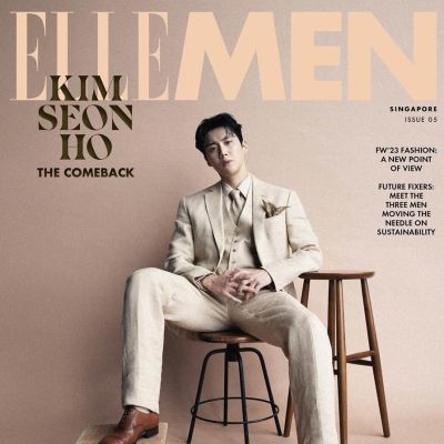 Kim Seon Ho @ ELLE MEN Singapore September 2023