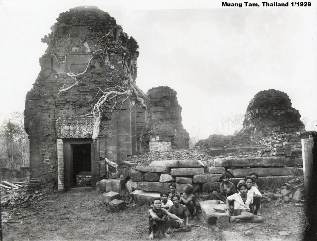 Old Pictures of Stones Temples in Thailand 🇹🇭