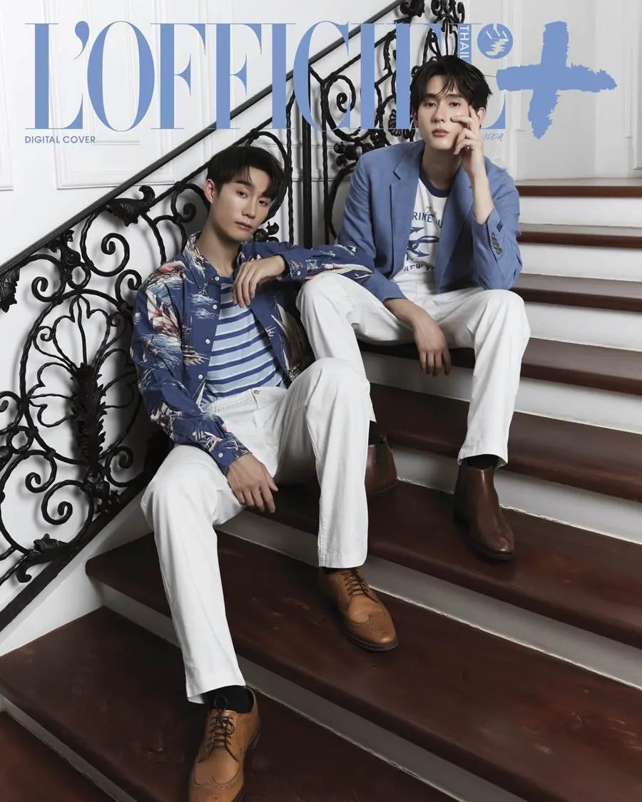 ฟอส-จิรัชพงศ์ & บุ๊ค-กษิดิ์เดช @ L'Officiel Plus Thailand September 2023