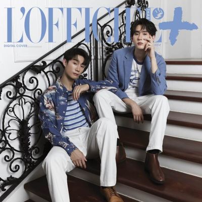 ฟอส-จิรัชพงศ์ & บุ๊ค-กษิดิ์เดช @ L'Officiel Plus Thailand September 2023