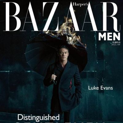 Luke Evans @ Harper's BAZAAR Men Taiwan AW 2023