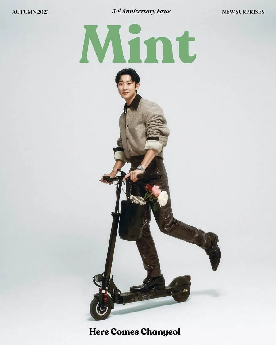 Chanyeol @ Mint Magazine Thailand vol.18 Autumn 2023