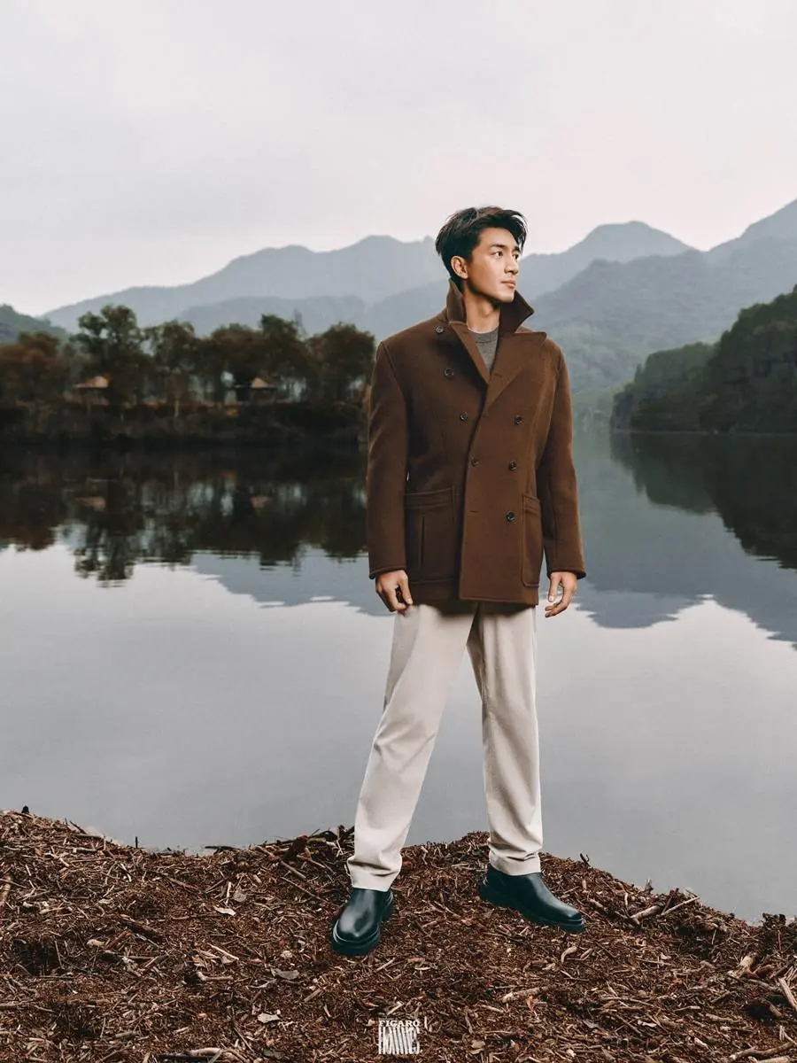 Lin Gengxin @ madame FIGARO Hommes China October 2023