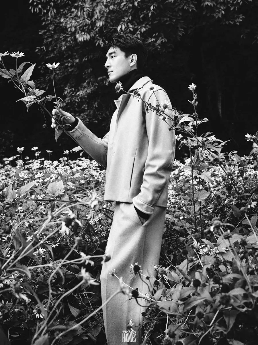 Lin Gengxin @ madame FIGARO Hommes China October 2023