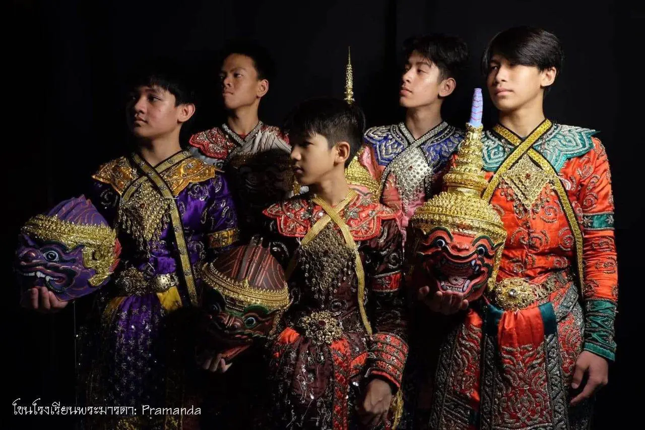 THAILAND 🇹🇭 | New Generation People of Thai Khon Mask, 2023