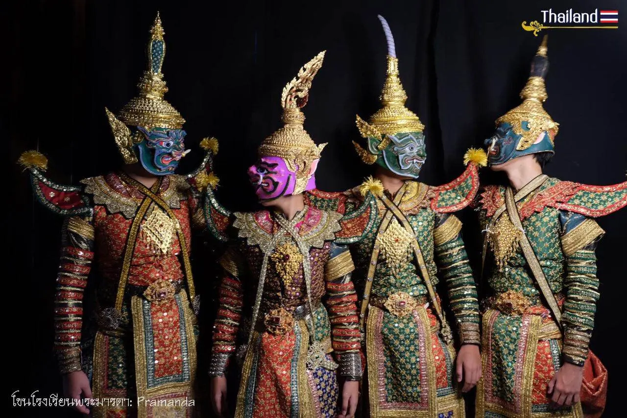 THAILAND 🇹🇭 | New Generation People of Thai Khon Mask, 2023