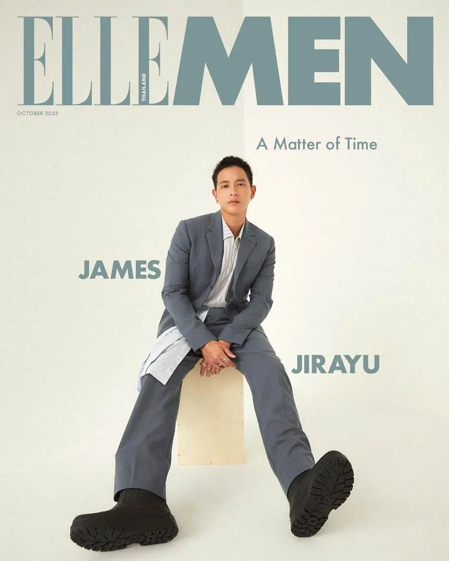 เจมส์-จิรายุ @ ELLE MEN Thailand October 2023