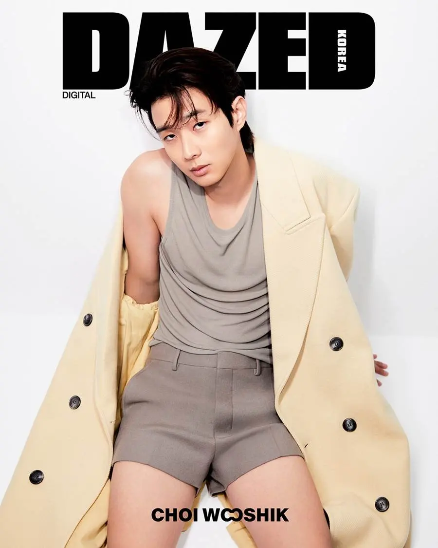 Choi Woo Shik @ DAZED Korea October 2023