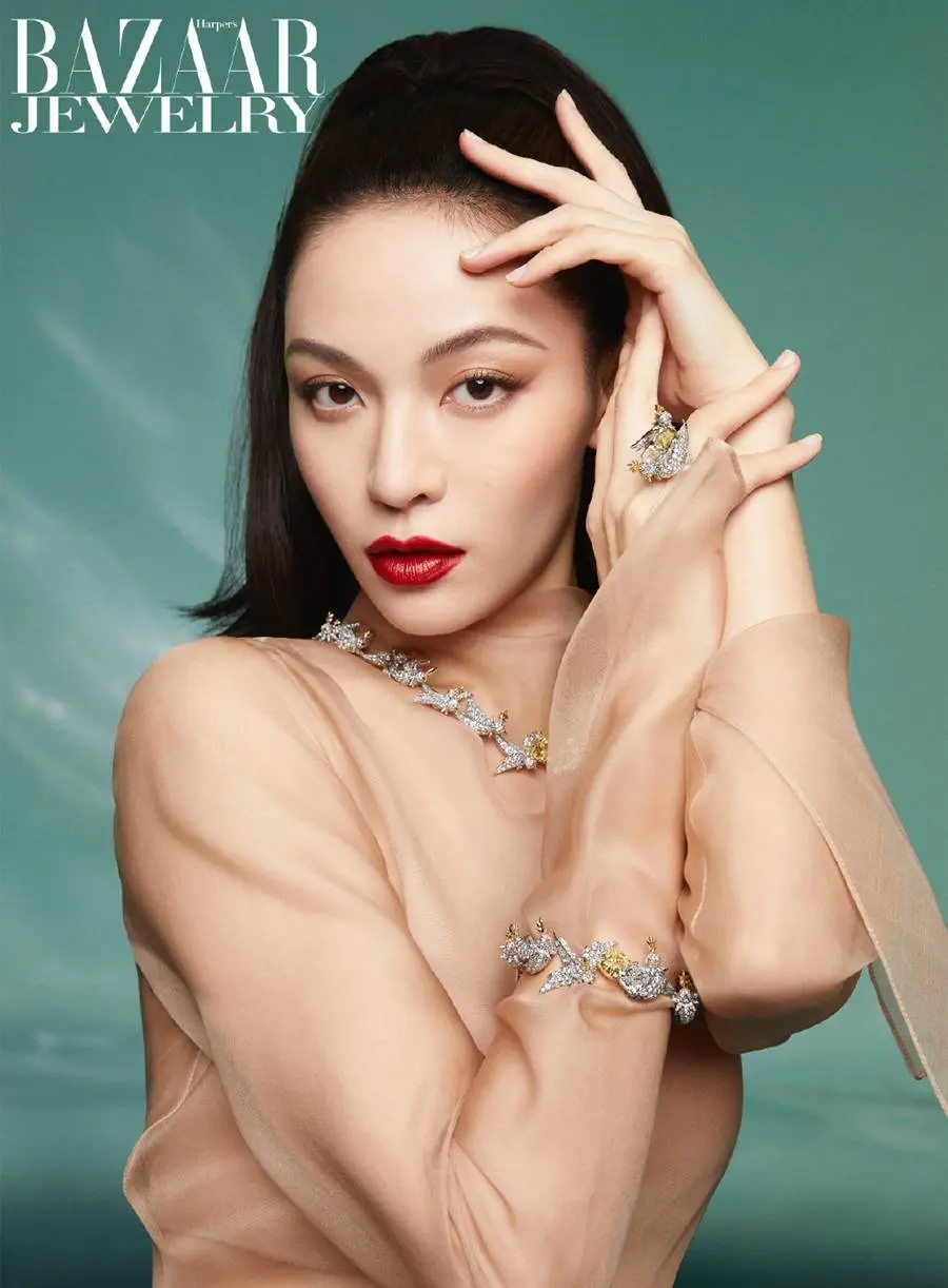 Zhong Chuxi @ Harper's BAZAAR Jewelry China October 2023