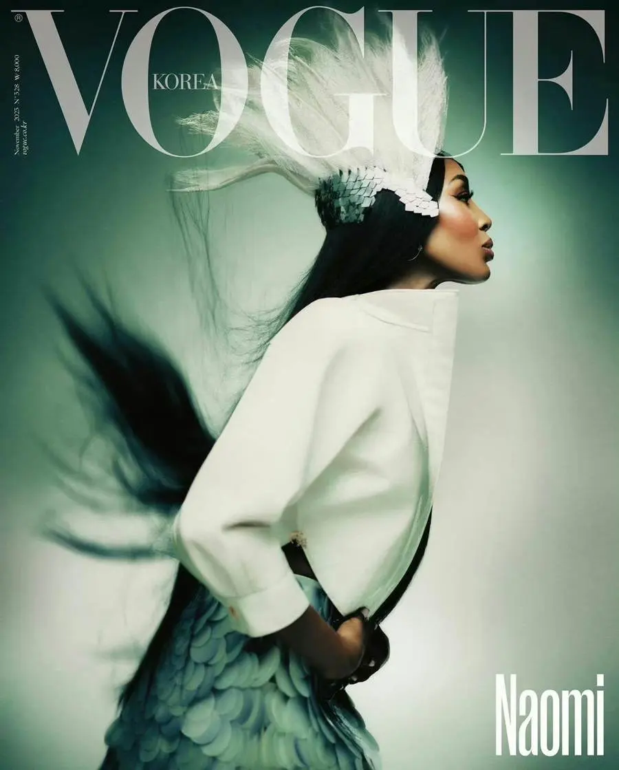 Naomi Campbell @ VOGUE Korea November 2023