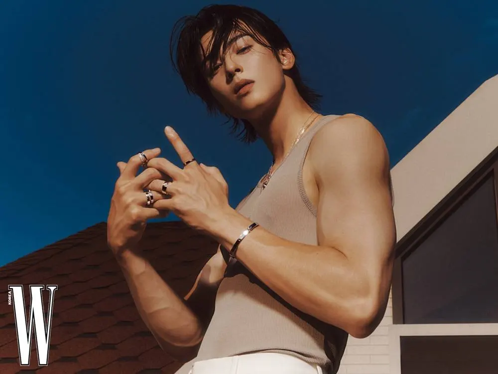 Cha Eun Woo @ W Korea November 2023