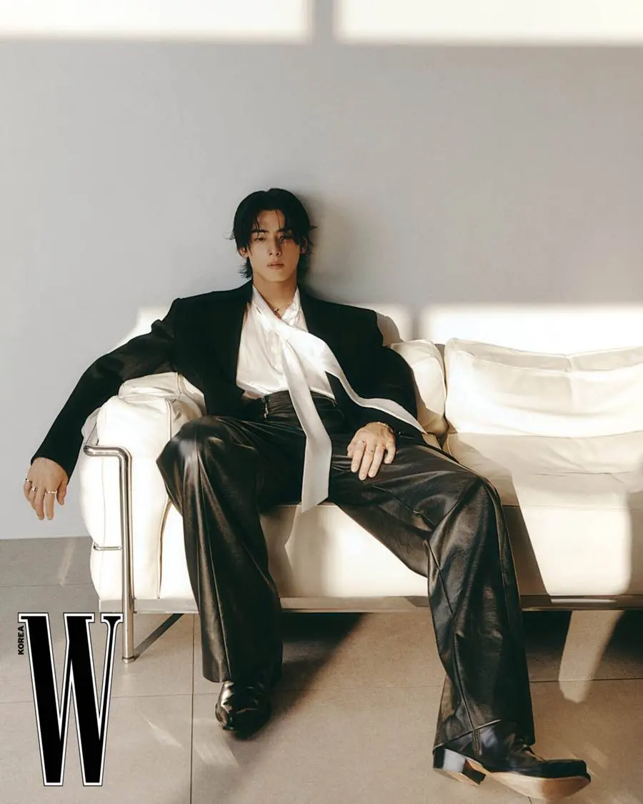 Cha Eun Woo @ W Korea November 2023