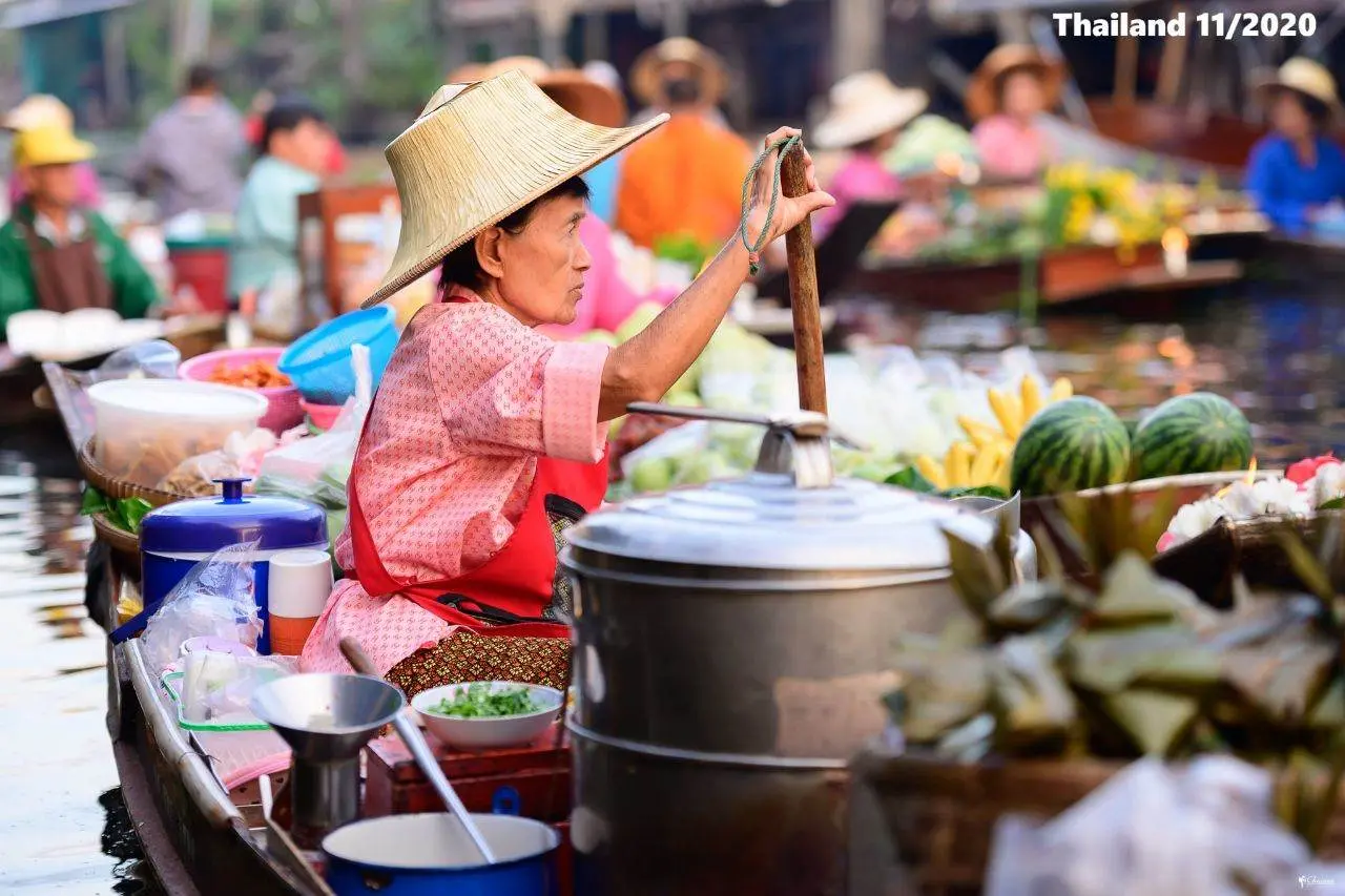 Floating Market, Thailand