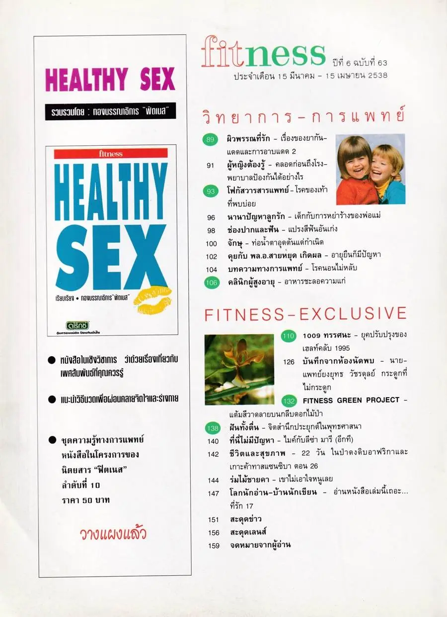 (วันวาน) หนุ่ม คงกระพัน @ Fitness vol.6 no.63 March-April 1995