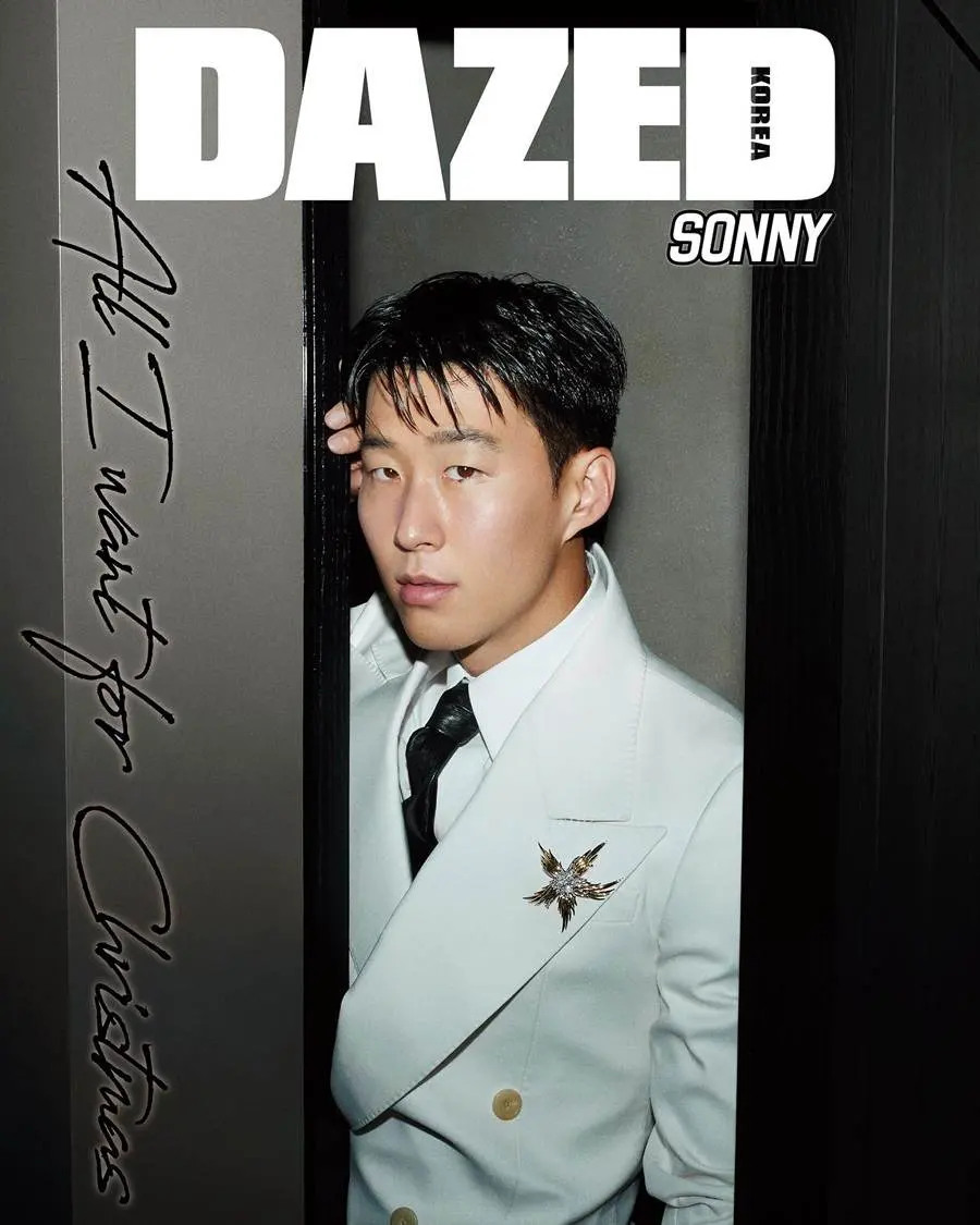 Son Heung min @ DAZED Korea December 2023