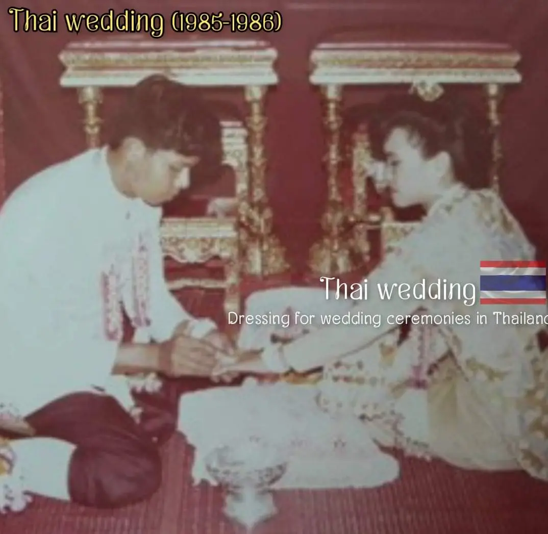 🇹🇭 Thailand wedding costume.Dressing in traditional wedding ceremonies in Thailand