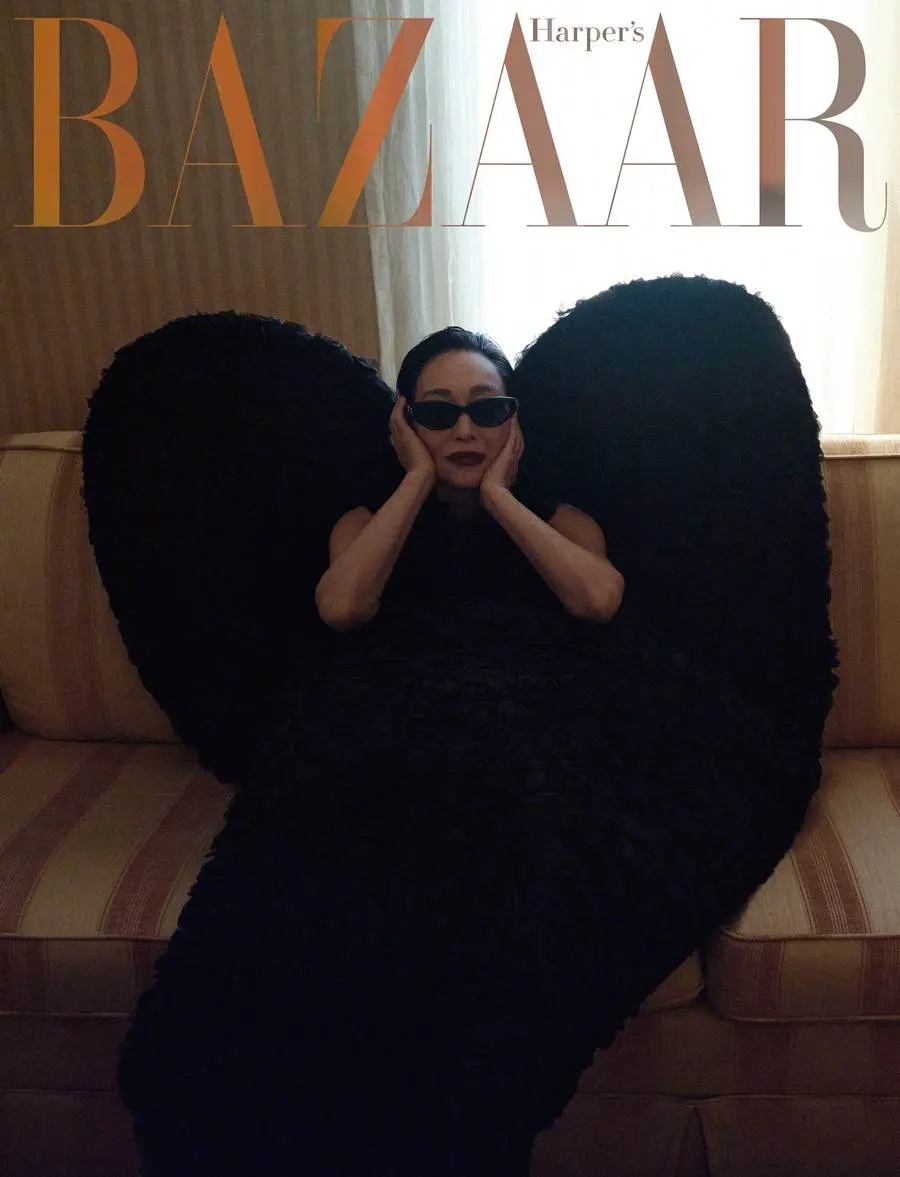 Kara Wai @ Harper's BAZAAR China January 2024