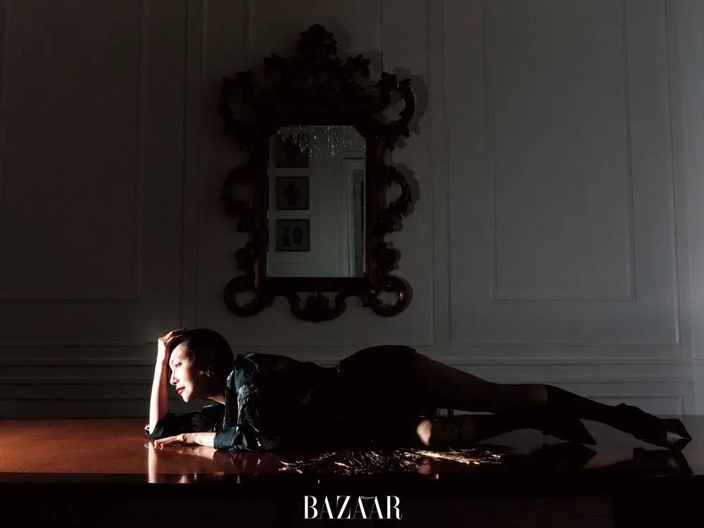 Kara Wai @ Harper's BAZAAR China January 2024