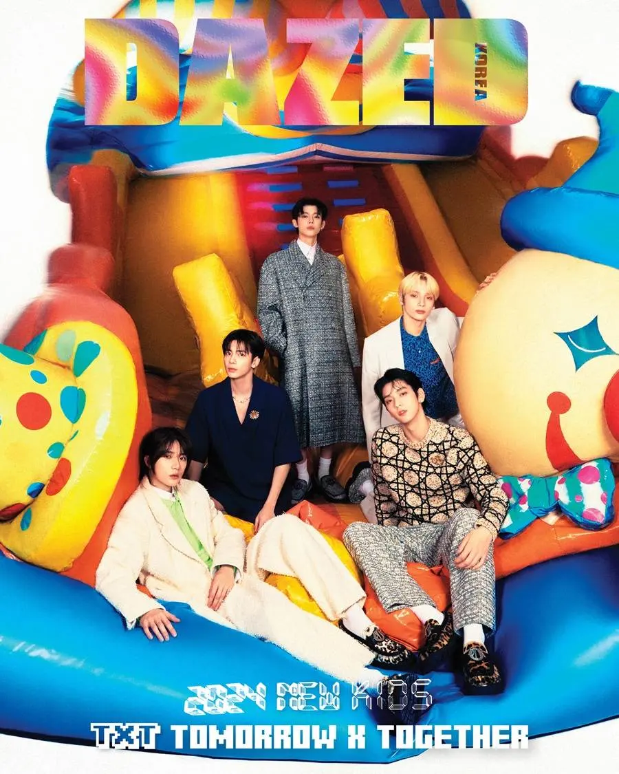 TXT @ DAZED Korea January 2024