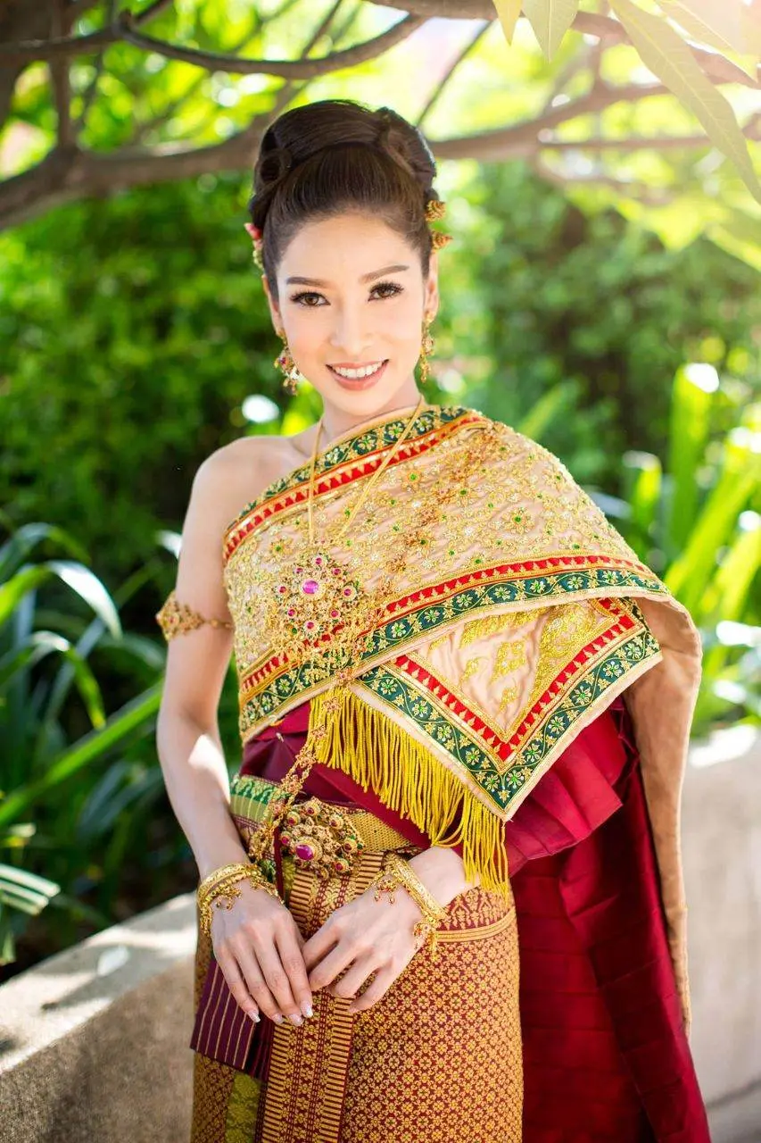 🇹🇭 THAILAND | Pha Yok Lamphun Weaving: Lanna local Brocade Silk