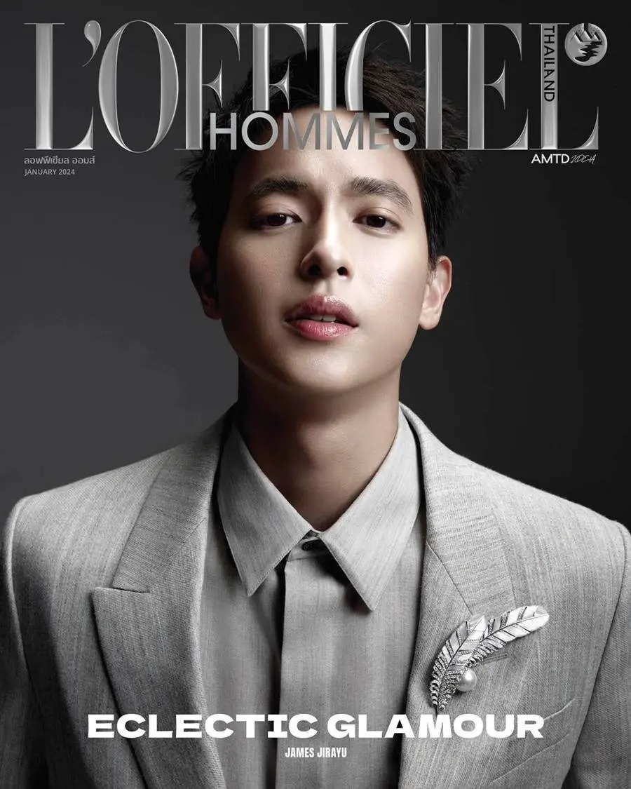 เจมส์-จิรายุ @ L'Officiel Hommes Thailand January 2024