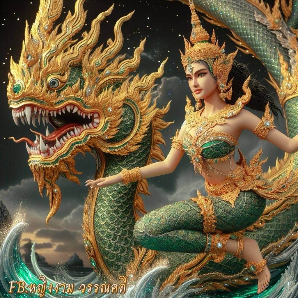 THAILAND 🇹🇭 | Naga Lady: Gorgeous Thai Fantasy Costume