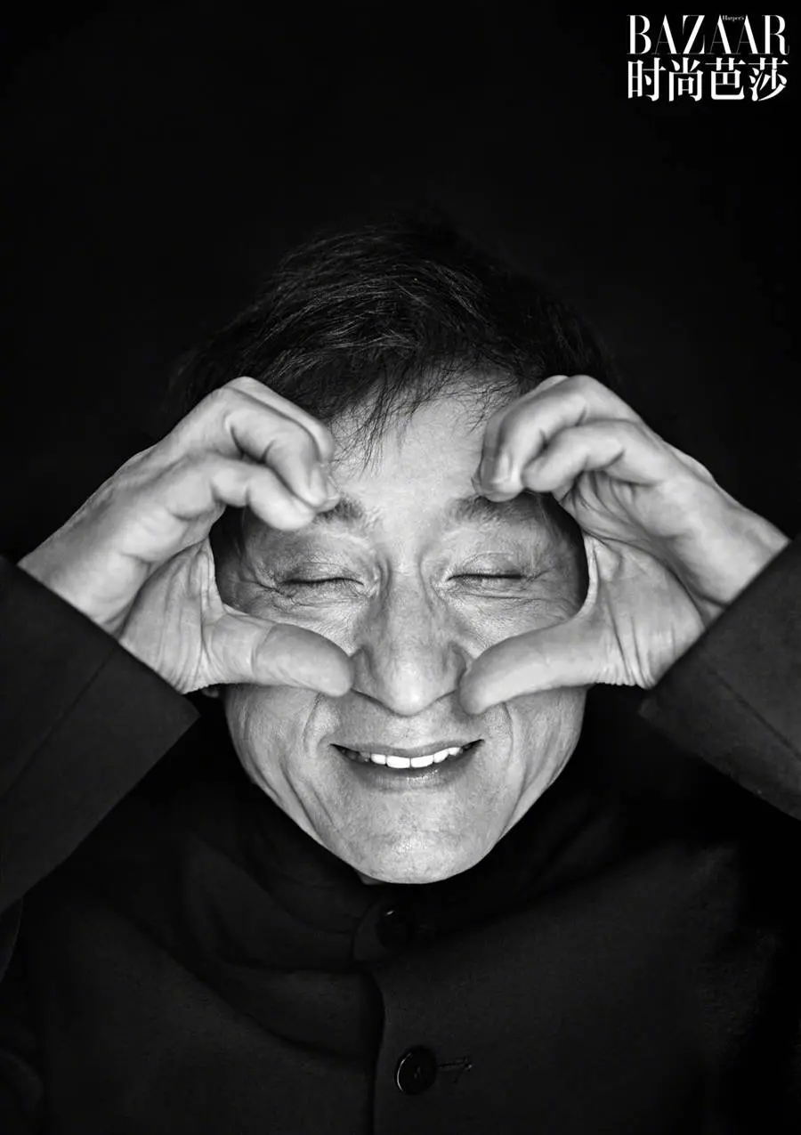 Jackie Chan @ Harper's BAZAAR China February 2024