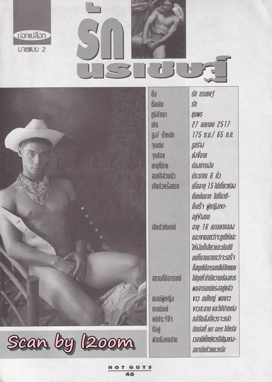 (วันวาน) HOT GUYS Magazine no.6 February 1995