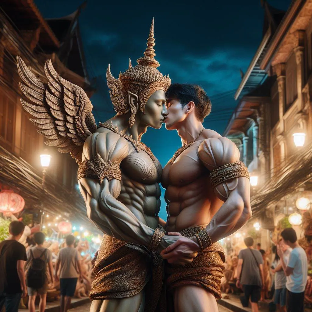 THAILAND 🇹🇭 | AI ART: Thai Boys love series