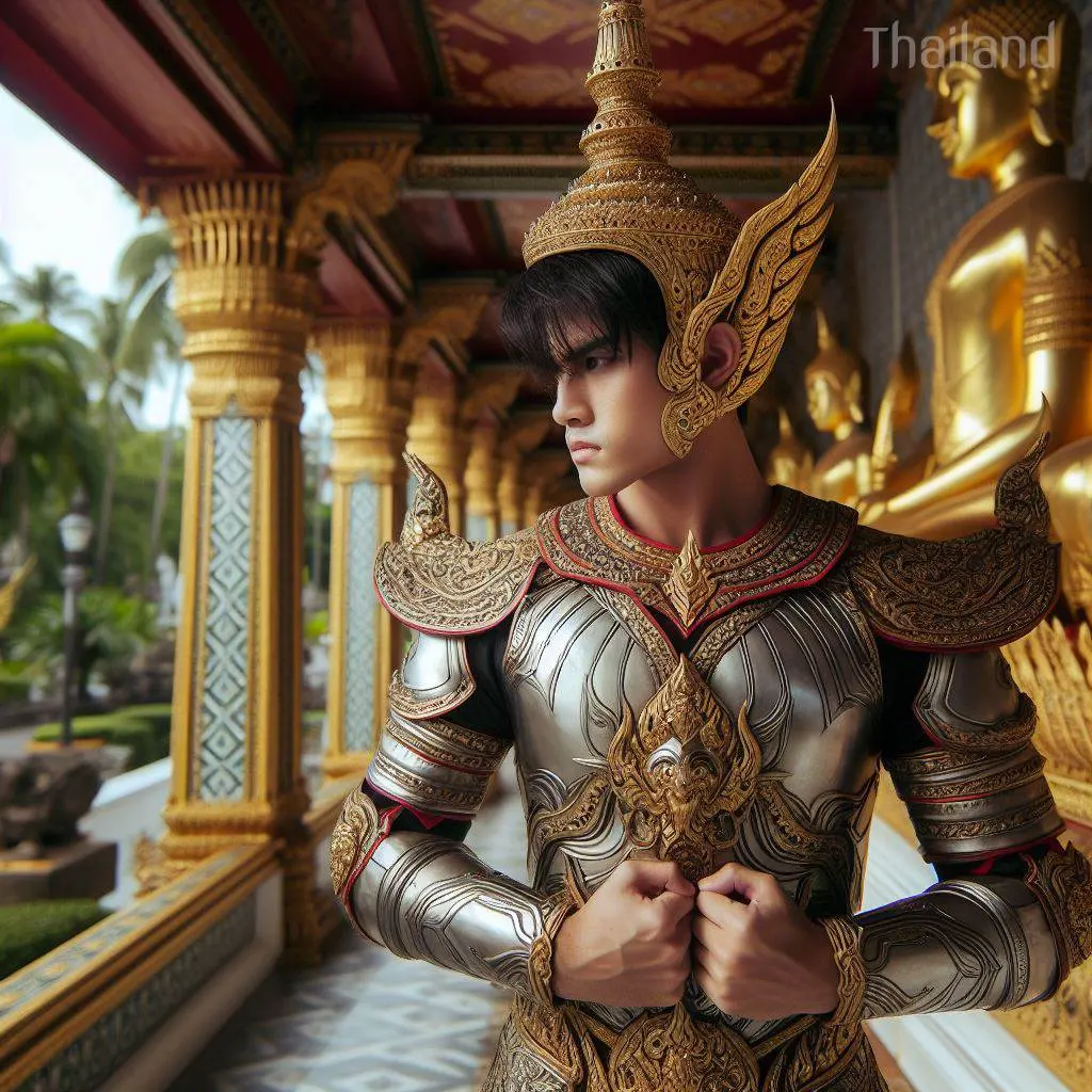 🇹🇭 THAILAND | ANCIENT THAI ARMOR (AI ART)